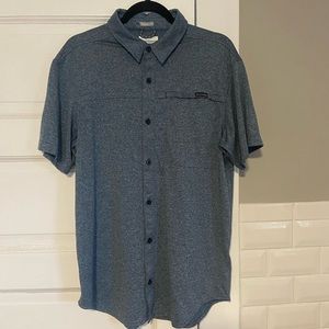 Columbia Men’s Short Sleeve Button Up Size Medium